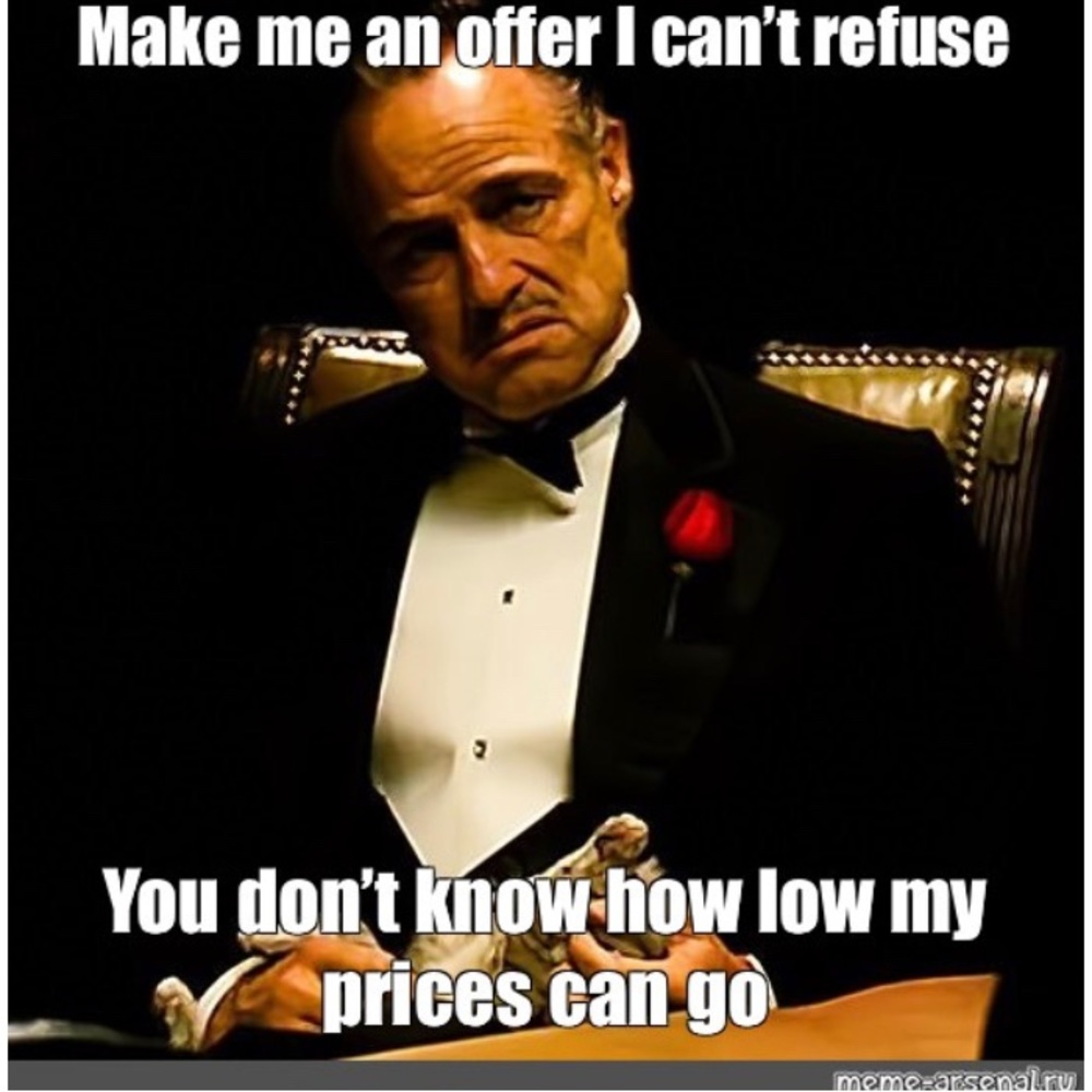 Open to reasonable offers